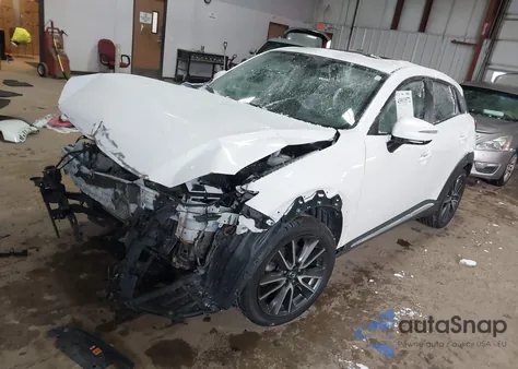 2016 Mazda Cx-3 Grand Touring from USA, damaged, VIN JM1DKBD77G0113906